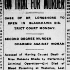 For the purpose of having a miscarriage produced…