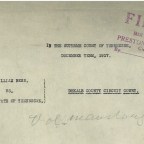 William Henry Bess – the Harve Robinson murder